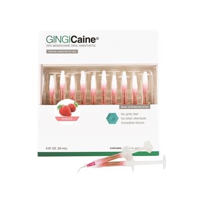 Gingipak - GINGICaine Topical Anesthetic Gel Syringe Kit