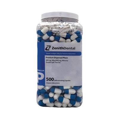 DMG - Zenith Dispersed Phase Amalgam Alloy 500/Pack