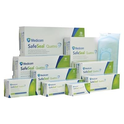 Medicom - SafeSeal Quattro Sterilization Pouches